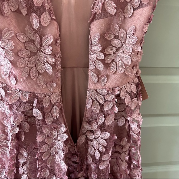 NWT BHLDN Virdia Lace Appliqué Floral Midi Dress Anthropologie - Picture 10 of 11